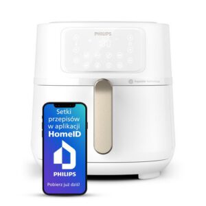 Air Fryer Frytkownica beztłuszczowa PHILIPS Ovi Connected XXL HD9285/00 7.2l Wi-Fi ponad 1000 darmowych przepisów