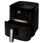 Air Fryer Frytkownica beztłuszczowa AIWA AFR-7000 Chukuma Czarny, 7l, z okienkiem do obserwacji postępów gotowania
