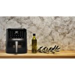 Air Fryer Frytkownica beztłuszczowa AIWA AFR-7000 Chukuma Czarny, 7l, z okienkiem do obserwacji postępów gotowania