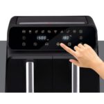 Air Fryer Frytkownica beztłuszczowa ALPINA 871125224012 8l z podwójnym koszem programator czasowy