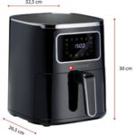 Air Fryer Frytkownica beztłuszczowa ALPINA 871125224687 4.5l programator czasowy