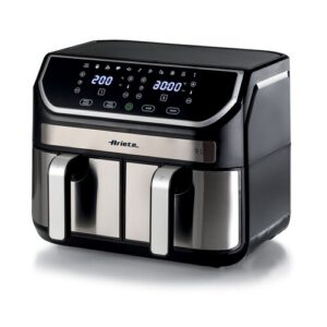 Air Fryer Frytkownica beztłuszczowa ARIETE 4625/00 4.5l z podwójnym koszem cyfrowy panel sterowania