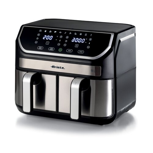 Air Fryer Frytkownica beztłuszczowa ARIETE 4625/00 4.5l z podwójnym koszem cyfrowy panel sterowania