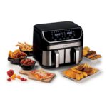 Air Fryer Frytkownica beztłuszczowa ARIETE 4625/00 4.5l z podwójnym koszem cyfrowy panel sterowania