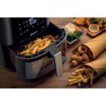 Air Fryer Frytkownica beztłuszczowa ARIETE 4630/00 Czarny 9l z okienkiem do obserwacji postępów gotowania