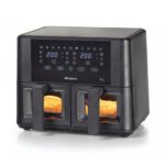 Air Fryer Frytkownica beztłuszczowa ARIETE 4631/00 9l z podwójnym koszem z okienkiem do obserwacji postępów gotowania