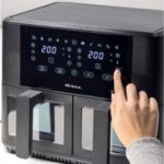 Air Fryer Frytkownica beztłuszczowa ARIETE 4631/00 9l z podwójnym koszem z okienkiem do obserwacji postępów gotowania