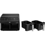 Air Fryer Frytkownica beztłuszczowa BEKO FRL 5388 B 8.5l z podwójnym koszem