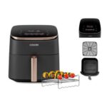 Air Fryer Frytkownica beztłuszczowa COSORI CAF-DC602-KEUR TurboBlaze Chef Edition Czarny 6l programator czasowy
