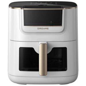 Air Fryer Frytkownica beztłuszczowa DREAME AF30 Biały 7l z okienkiem do obserwacji postępów gotowania