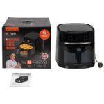 Air Fryer Frytkownica beztłuszczowa GÖTZE & JENSEN AF800K AI 8l z okienkiem do obserwacji postępów gotowania