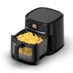 Air Fryer Frytkownica beztłuszczowa GÖTZE & JENSEN AF800K AI 8l z okienkiem do obserwacji postępów gotowania