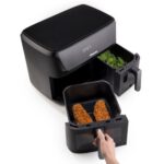 Air Fryer Frytkownica beztłuszczowa HISENSE HAF2700DCD Czarny 11l z podwójnym koszem 8 automatycznych programów