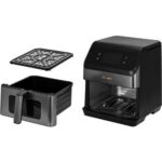 Air Fryer Frytkownica beztłuszczowa ICOOOK MFR-IC-01 Czarny 6.5l, Wifi, 15 automatycznych programów, 100 przepisów
