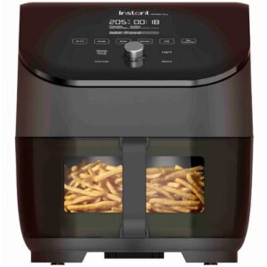 Air Fryer Frytkownica beztłuszczowa INSTANT POT Vortex Plus Czarny 5.7l z okienkiem do obserwacji postępów gotowania