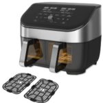 Air Fryer Frytkownica beztłuszczowa INSTANT POT Vortex Plus Dual 7.6l z podwójnym koszem programator czasowy
