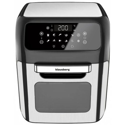 Air Fryer Frytkownica beztłuszczowa KLAUSBERG KB-7557 12l z okienkiem do obserwacji postępów gotowania