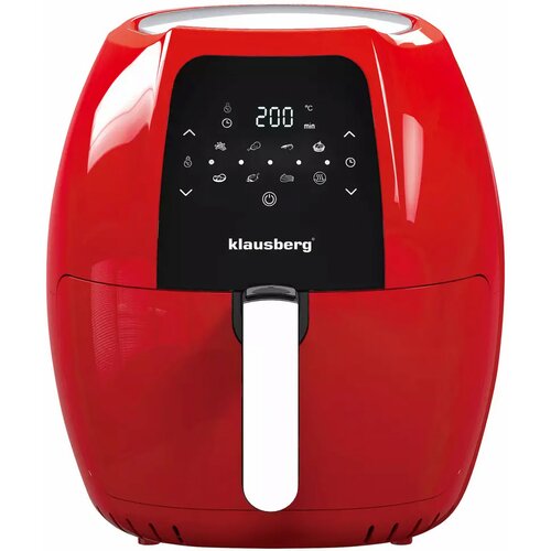 Air Fryer Frytkownica beztłuszczowa KLAUSBERG KB-7571 Czerwony 7.7l 7 automatycznych programów