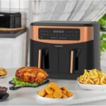 Air Fryer Frytkownica beztłuszczowa KLAUSBERG KB-7589 9.5l z podwójnym koszem 11 automatycznych programów