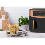 Air Fryer Frytkownica beztłuszczowa KLAUSBERG KB-7589 9.5l z podwójnym koszem 11 automatycznych programów