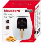 Air Fryer Frytkownica beztłuszczowa KLAUSBERG KB-7709 Biały 7.7l 7 automatycznych programów