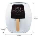 Air Fryer Frytkownica beztłuszczowa KLAUSBERG KB-7709 Biały 7.7l 7 automatycznych programów