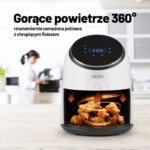 Air Fryer Frytkownica beztłuszczowa LAUBEN Hot 2500WT 2.5l 8 automatycznych programów