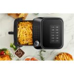 Air Fryer Frytkownica beztłuszczowa LEACCO AF020 4.5l z okienkiem do obserwacji postępów gotowania