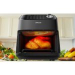 Air Fryer Frytkownica beztłuszczowa LEACCO AF020 4.5l z okienkiem do obserwacji postępów gotowania