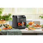 Air Fryer Frytkownica beztłuszczowa LEACCO AF020 4.5l z okienkiem do obserwacji postępów gotowania