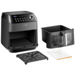 Air Fryer Frytkownica beztłuszczowa LEACCO AF020 4.5l z okienkiem do obserwacji postępów gotowania