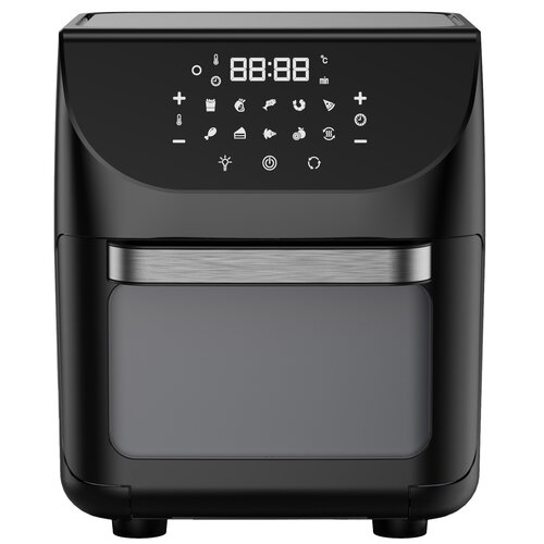 Air Fryer Frytkownica beztłuszczowa LEACCO AF103 12l z okienkiem do obserwacji postępów gotowania