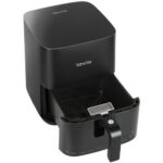 Air Fryer Frytkownica beztłuszczowa LOVIO PureFry LVAF001BK 5l z okienkiem do obserwacji postępów gotowania