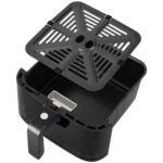 Air Fryer Frytkownica beztłuszczowa LOVIO PureFry LVAF001BK 5l z okienkiem do obserwacji postępów gotowania