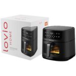 Air Fryer Frytkownica beztłuszczowa LOVIO PureFry XL LVAF002BK 6l Wi-Fi z okienkiem do obserwacji postępów gotowania