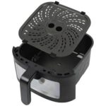 Air Fryer Frytkownica beztłuszczowa LOVIO PureFry XL LVAF002BK 6l Wi-Fi z okienkiem do obserwacji postępów gotowania