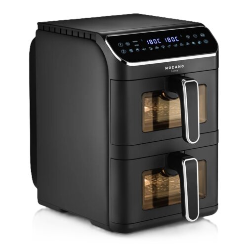 Air Fryer Frytkownica beztłuszczowa MOZANO AirTower Duo 11l z podwójnym koszem 12 automatycznych programów