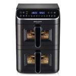 Air Fryer Frytkownica beztłuszczowa MOZANO AirTower Duo 11l z podwójnym koszem 12 automatycznych programów