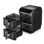 Air Fryer Frytkownica beztłuszczowa MOZANO AirTower Duo 11l z podwójnym koszem 12 automatycznych programów