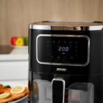 Air Fryer Frytkownica beztłuszczowa MPM MFR-09 5l z okienkiem do obserwacji postępów gotowania