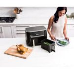Air Fryer Frytkownica beztłuszczowa NINJA AF451EU XXL z podwójnym koszem i termometrem