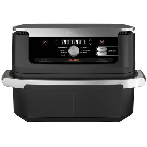 Air Fryer Frytkownica beztłuszczowa NINJA AF500EU 10.4l Czarna dzielony koszyk