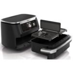 Air Fryer Frytkownica beztłuszczowa NINJA AF500EU 10.4l Czarna dzielony koszyk