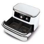 Air Fryer Frytkownica beztłuszczowa NINJA AF500EUWH Biały 10.4l dzielony koszyk