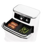 Air Fryer Frytkownica beztłuszczowa NINJA AF500EUWH Biały 10.4l dzielony koszyk