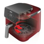 Air Fryer Frytkownica beztłuszczowa NINJA PRO AF140EUCM Czerwony 4.7l programator czasowy