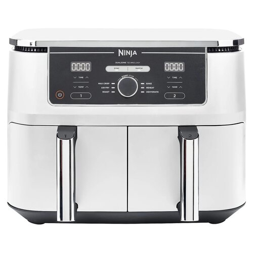 Air Fryer Frytkownica beztłuszczowa NINJA MAX AF400EUWH Biały 9.5l z podwójnym koszem