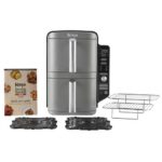 Air Fryer Frytkownica beztłuszczowa NINJA SL400EU Srebrno-czarny 9.5l z podwójnym koszem