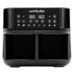 Air Fryer Frytkownica beztłuszczowa NUTRIBULLET Twin Drawer NBA081B 8l z podwójnym koszem