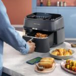Air Fryer Frytkownica beztłuszczowa PHILIPS Ovi Dual Basket NA352/00 9l z podwójnym koszem ponad 1000 przepisów